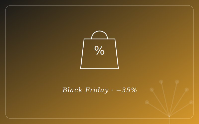Promoción de Black Friday