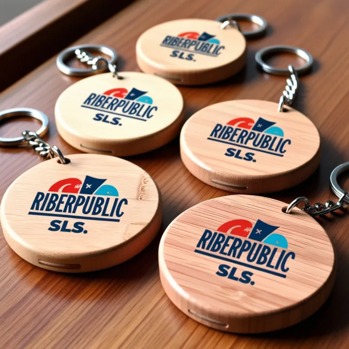 Llavero de madera · pack 50